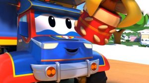 Сюрприз с ДИНОЗАВРОМ | Супер Грузовик | Car City World App