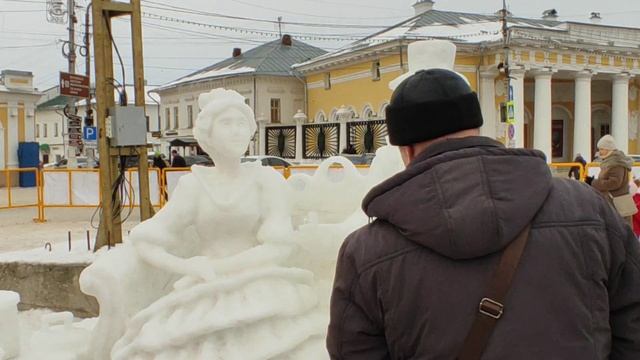 Фестиваль Скульптур из снега в Костроме 2023 г. Участник 31