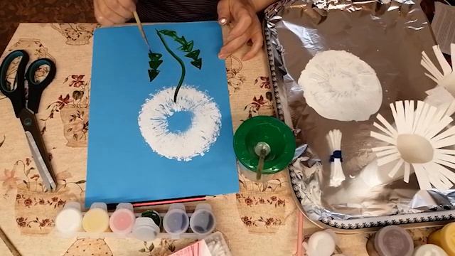 Мастер-класс по рисованию: "Одуванчики" смотреть онлайн