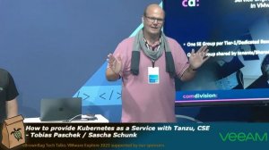 Provide Kubernetes as a Service with Tanzu, CSE and Cloud Director  - Tobias Paschek / Sascha Schun