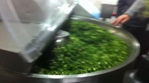 Куттер ZB-125 - измельчение овощной смеси