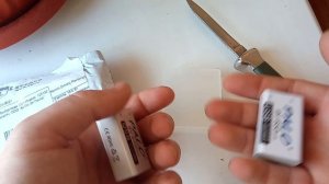 Аккумуляторы Palo 9 в 6F22 650 мАч типа крона. Распаковка.