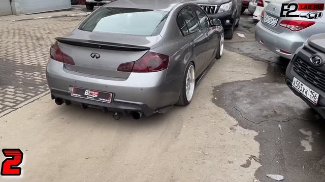 Чип тюнинг, отстрелы, popcorn на Infiniti G35 смотреть онлайн