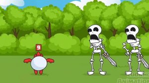 МУЛЬТИК КЛЕШ РОЯЛЬ ПРО ТРЕХ СКЕЛЕТОВ!