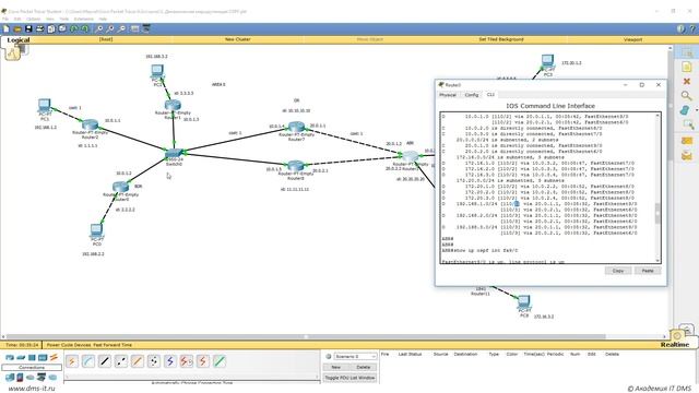 Курс "сетевой инженер". OSPF - протокол динамической маршрутизации.