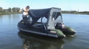 Тент трансформер на Каймане 380.flv