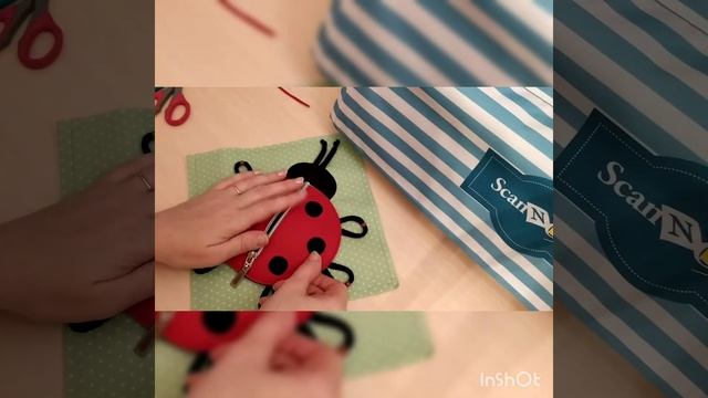 Шьем книжку для малышки, часть 3, странички: божья коровка, черепашка, #мастер-класс смотреть онлайн