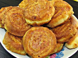 Мой любимый рецепт ПОНЧИКОВ с МЯСОМ! Готовится за пять минут! .mp4