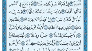 Коран. 78 Сура Ан-Наба (Весть)