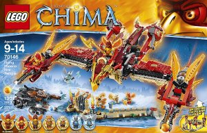 Lego Chima 70146 Храм огня летающего Феникса - Скоростная сборка Lego