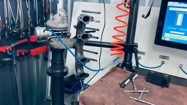 Регулировка геометрии турбины,turbinos geometrijos reguliavimas смотреть онлайн