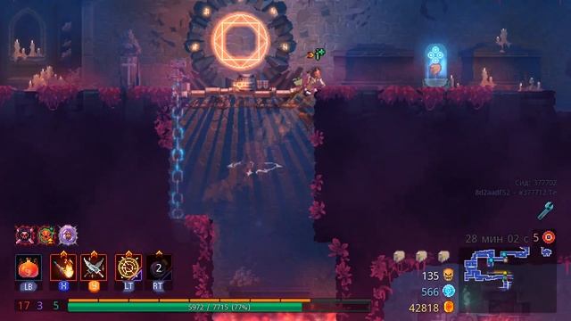 Двойное Копье Десницы Короля с "Ломкой щитов" / 5BC / Dead Cells Barrels O' Fun update смотреть онлайн