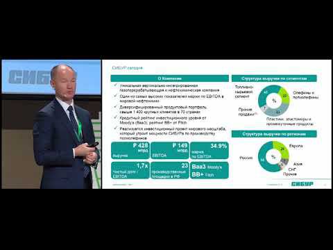 Выступление директора СИБУРа Василия Номоконова