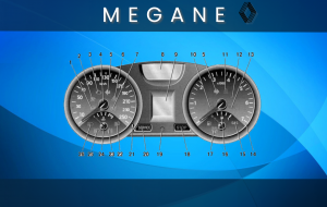 Полный разбор приборной панели РЕНО МЕГАН 2