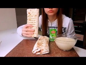 MUKBANG | С НОВЫМ ГОДОМ!!! | Шаурма, суп сливочный |2022| Shawarma | EATING