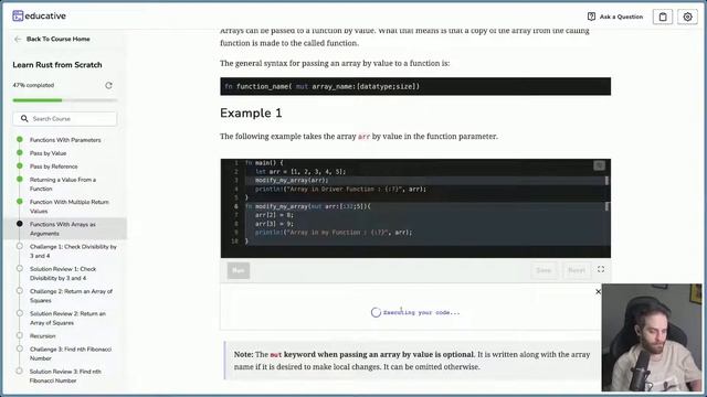 Mid Typescript developer learns Rust DAY 3 - LOOPS AND STUFF