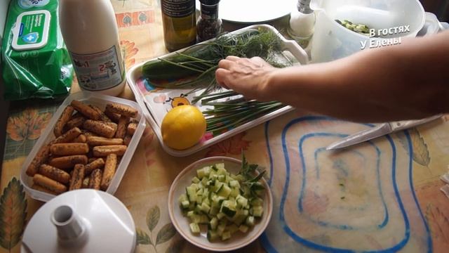 ГАСПАЧО ОГУРЕЧНЫЙ. ВКУСНЕЙШИЙ РЕЦЕПТ. смотреть онлайн