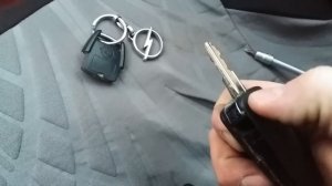 Замена ключа на опель астра G.