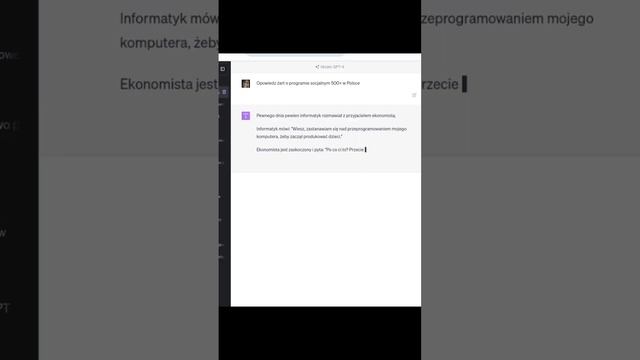 Czy Chat GPT ma poczucie humoru?? #ai #sztucznainteligencja #biznesonline