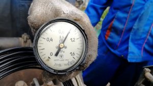 Дизель 1Д20, первый пуск дизельгенератора 100 кВт после хранения, наработка дизеля 61 час