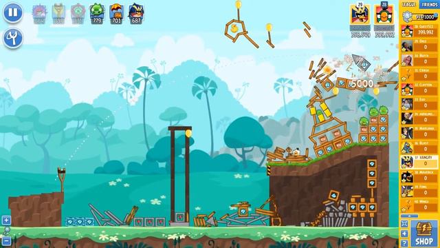 ANGRY BIRDS FRIENDS TOURNAMENT 04/05/2019 ALL LEVELS NO POWER UP WALKTHROUGH смотреть онлайн
