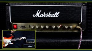 Усилитель Marshall DSL15H и кабинет Marshall MX212