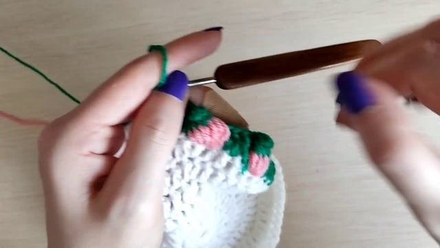 Салфетка "Мия"/крючком/