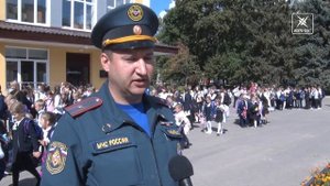Эвакуацию лицея №22 в максимально сложных условиях провели пожарные
