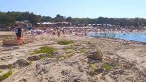 IBIZA Beach Walk / Cala Bassa Beach Ibiza Spain 2022