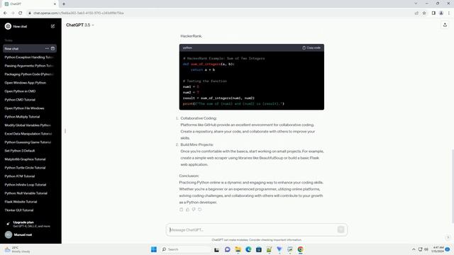 how to practice python programming online