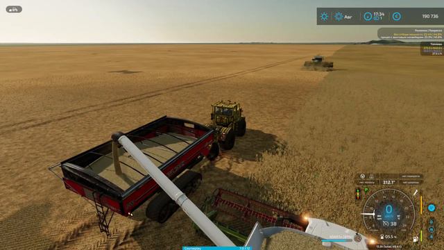 FS22 карта Новгородовка КОНТРАКТ Сбор Урожая Часть 14 смотреть онлайн