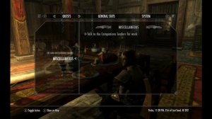 Elder Scrolls V Skyrim Glitch Can't Get a Quest From Vilkas or Farkas of the Companions