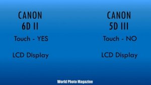 Canon 6D Mark II vs Canon 5D Mark III