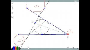 Точка Жергонна | Три доказательства | Gergonne point