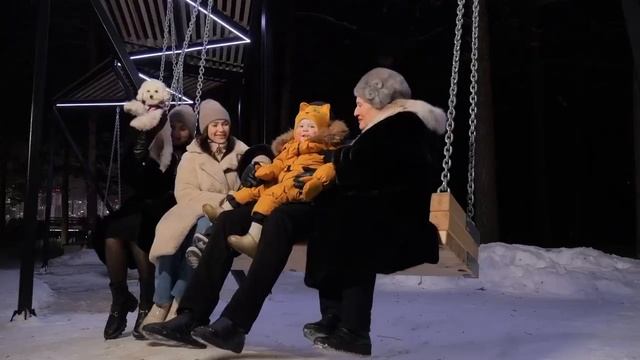 Новогоднее и декоративное освещение г.Сургут смотреть онлайн