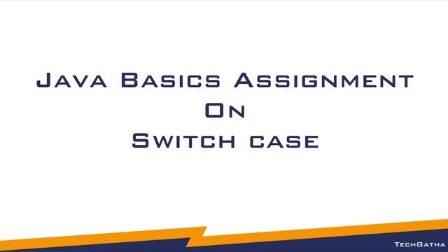 Basic Java Assignments 11 - Switch Case смотреть онлайн