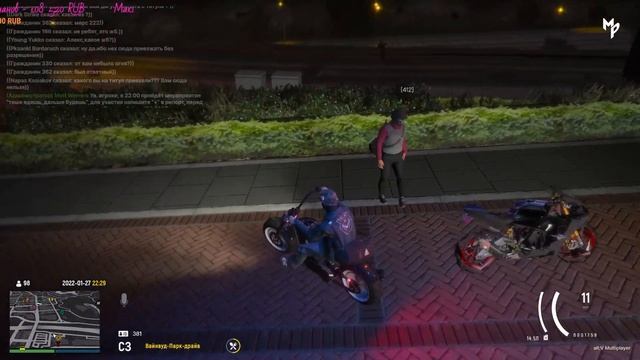 GTA5 alt:V MEGAPOLIS RP! ПОДПИВАСНИКИ В ДЕЛЕ!!! промокод sniper смотреть онлайн