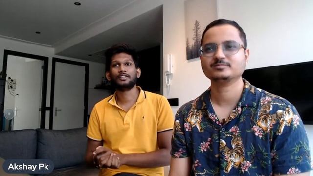 ? First Live Akshay with Sri Balaji | from #amesterdam ??? смотреть онлайн