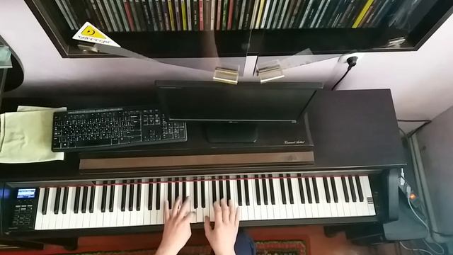 На Белом Покрывале Января - Cover Piano смотреть онлайн
