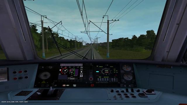 Пригородный электропоезд 6529 до станции Апрелевка смотреть онлайн