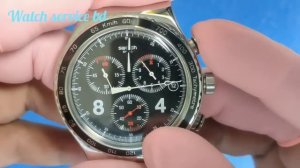 Swatch watch YVS401GBST | TIME SETTING TUTORIAL | #swatch #watchservicebd