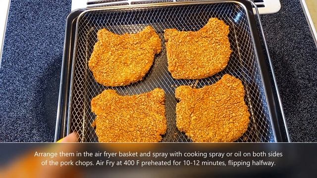 Air Fryer Pork Chops | How to Cook Pork Chops in the Air Fryer смотреть онлайн