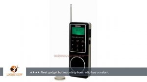 Degen DE1127 AM/FM/SW Pocket Radio with 4GB MP3 Player, Voice Recorder & E-book Reader | Review/Tes