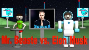 Мистер Бист испытывает космический скафандр Илона Маска #MrBeast #ElonMask