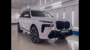 Комплексное бронирование полиуретановой плёнкой кузова автомобиля BMW X7