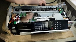 Brother MFC J2510 Сервисное меню и прокачка чернил