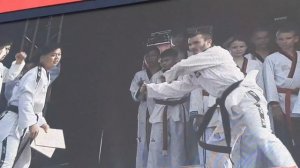Сборная Грандмастер-Ростов-Тхэквондо,23.06.2018,показательные выступления
