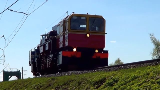 Служебная мотриса ПМС-309 смотреть онлайн