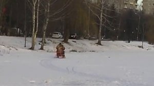 Аэросани для рыбаков Вжик