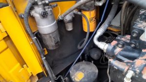 Экскаватор глохнет на полной мощности. JCB 330